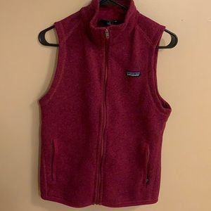 Patagonia Women’s Better Sweater Vest. Size Medium. Pink/purple color.